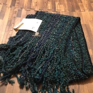 🆕Kennebunk Weavers Vibrant  Green  Scarf one size